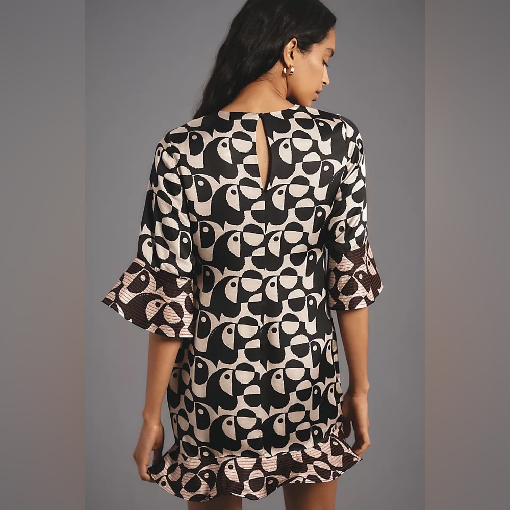 Farm Rio x Anthropologie Geo Toucan Mini Dress - Picture 2 of 5